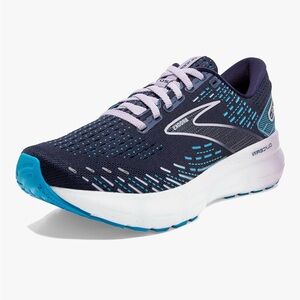 BROOKS Glycerin 20 Navy Light Purple Blue Women's Running Shoe Sneakers US 8